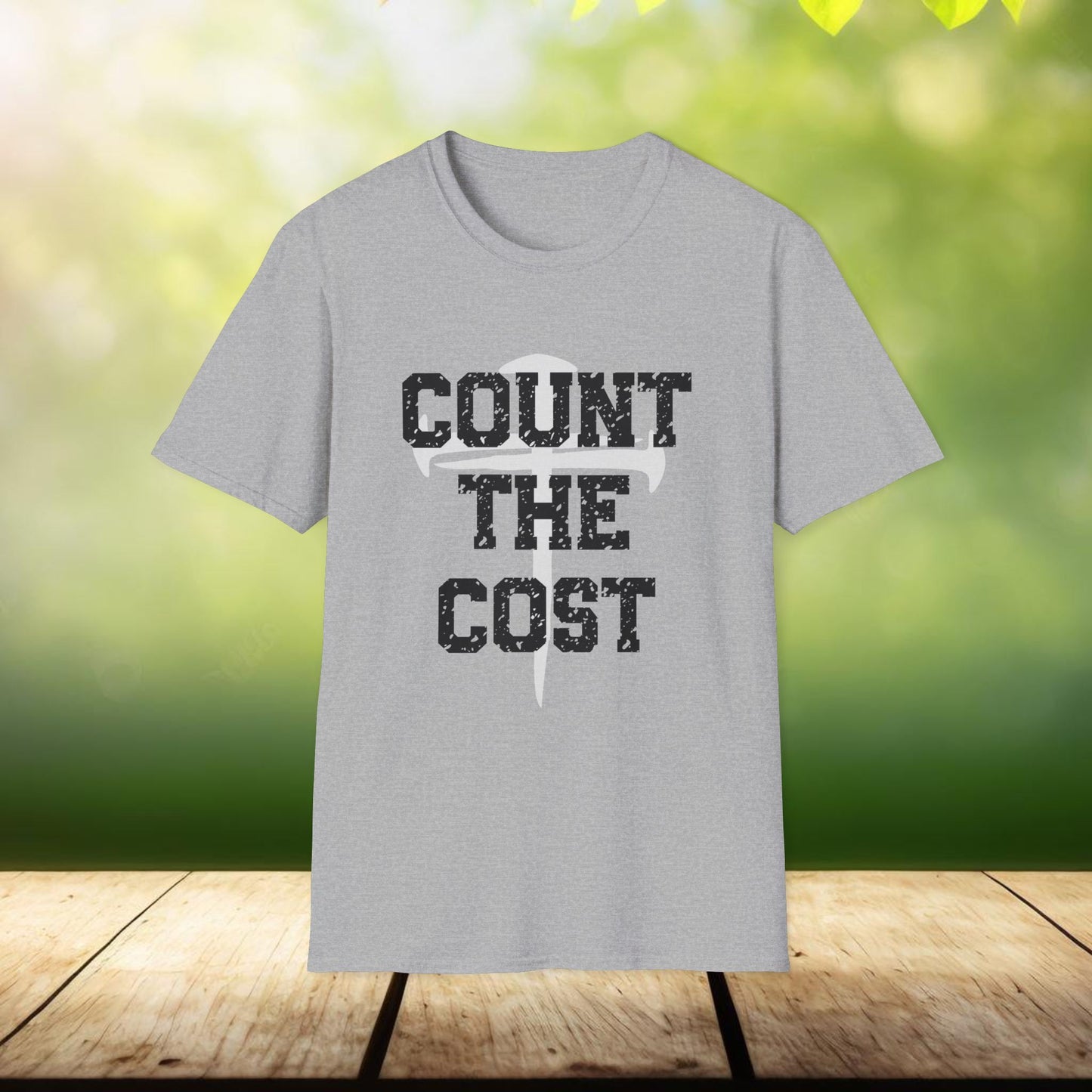Count the Cost T-Shirt - Unisex