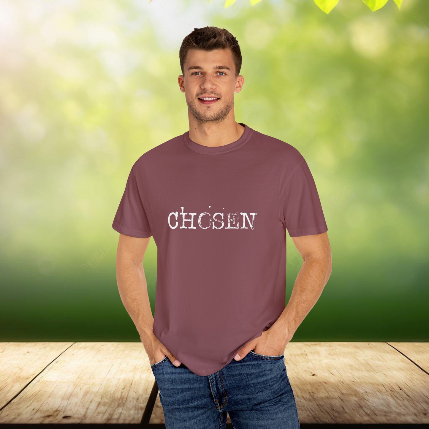 Christian Chosen Unisex T-shirt, Faith Tee, Religious Shirt, Bible Verse Top, Christian Apparel, Christian Gift, Religious Clothing