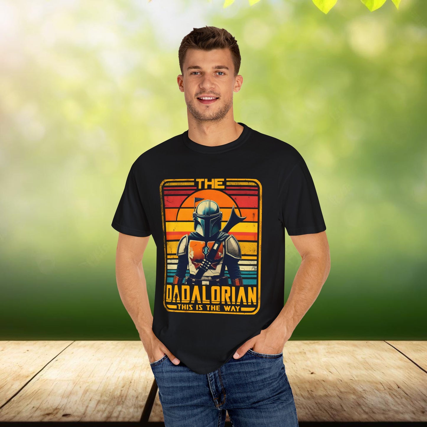 Dadalorian Fathers Day t-shirt