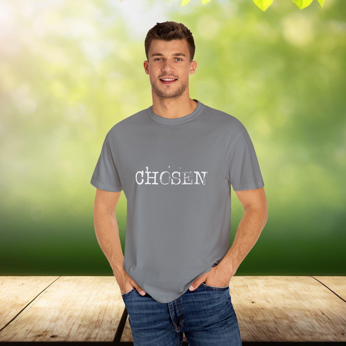 Christian Chosen Unisex T-shirt, Faith Tee, Religious Shirt, Bible Verse Top, Christian Apparel, Christian Gift, Religious Clothing