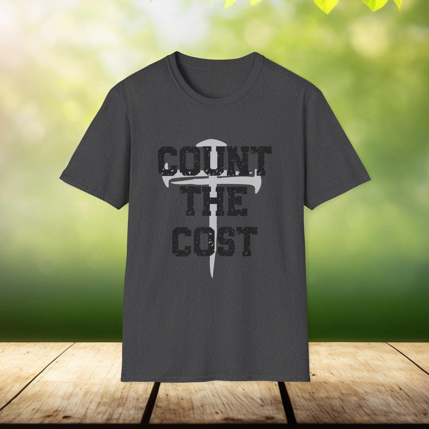Count the Cost T-Shirt - Unisex