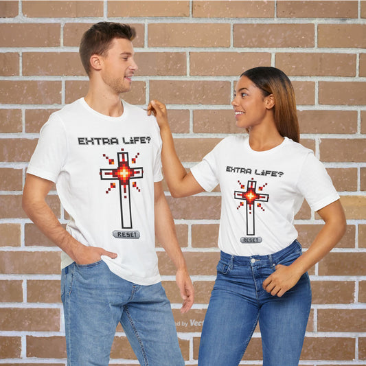 Extra Life Christian Retro Gaming Tee